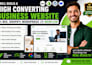 design high converting business website on shopify web wix web wordpress webflow